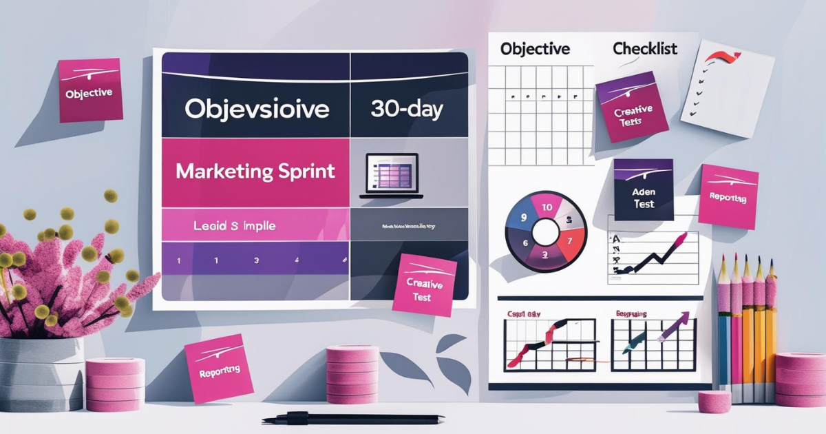 Digital growth agency monthly marketing sprint framework